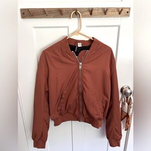 H&M Bomber Jacket - Burnt Orange